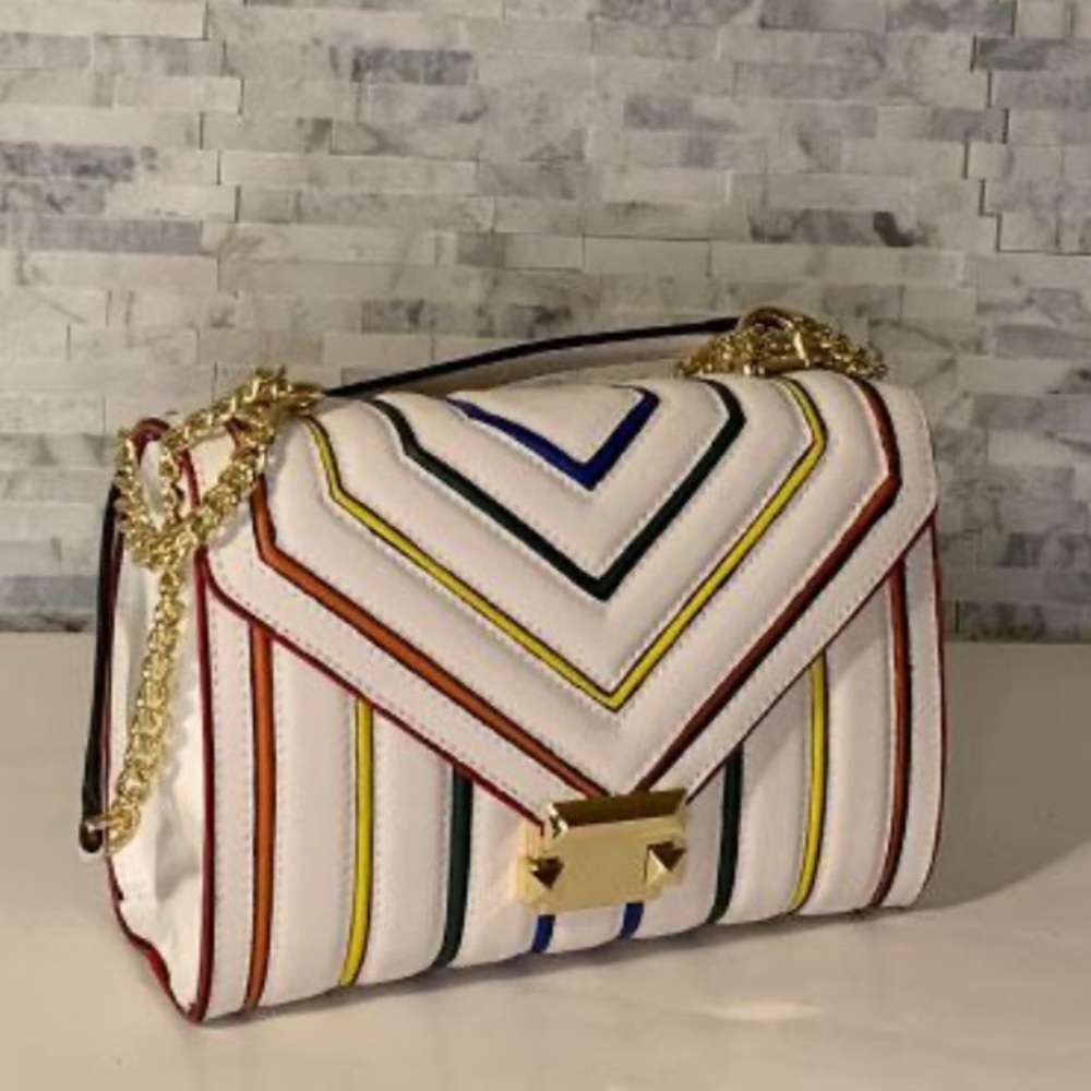 Bella Rose Genuine Leather Handbag - Picture 4 of 5